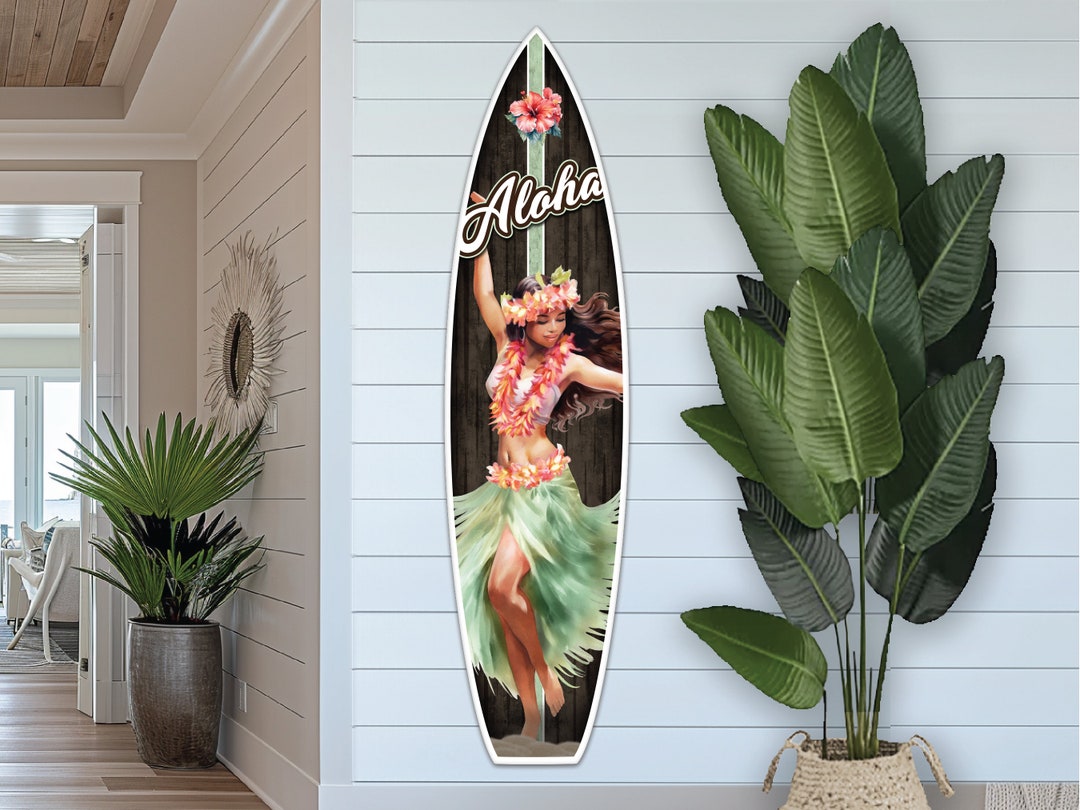 Hula Hawaii サーフボード 6、6 美品 インテリア Hula Hawaii