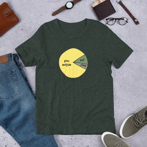 Cirkeldiagram Spelen Buiten - Outdoorsy T-shirt - Cadeau voor Outdoorsy Persoon - Nature Lover T-shirt - Fun T Shirt