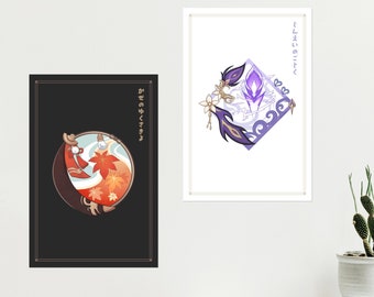 Genshin Print - 18 diseños