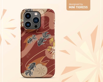 Yoimiya Pattern - iPhone / Samsung Phone Case