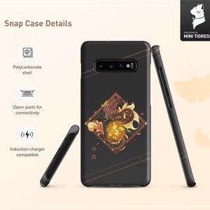 Vago Mundo Zhongli Phone case Black Snap Case