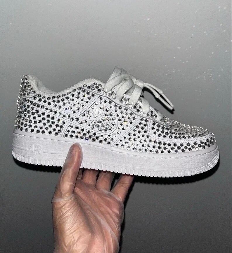 custom diamond air force 1