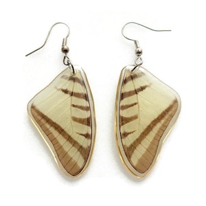 Boho Butterfly Wing Earrings: Handcrafted Drop Earrings from Mexico