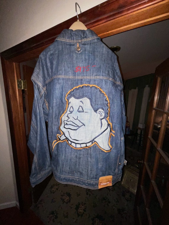 Fubu Platinum Fat Albert jacket 3XL Blue Denim
