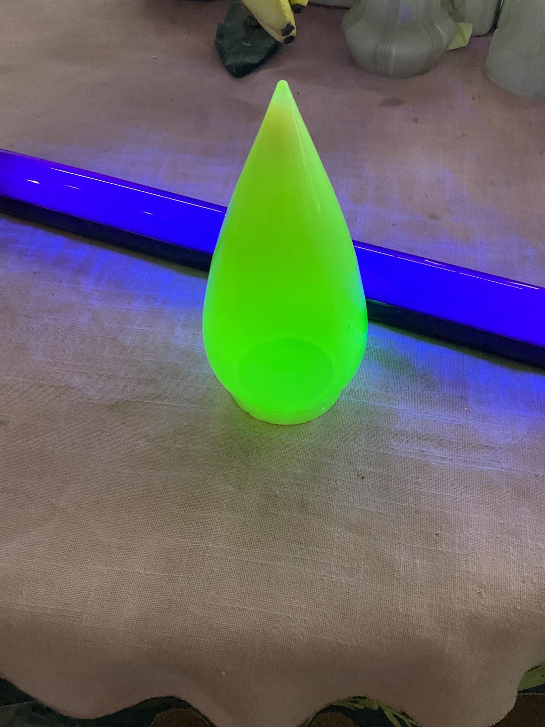 Drop Shape Shellin Tear Drop Shaped Vaseline Light Shade - Etsy