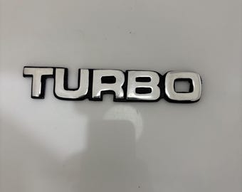 TAG様、専用 Datsun 280ZX by Nissan Turbo Rear Trunk and Fender Badge