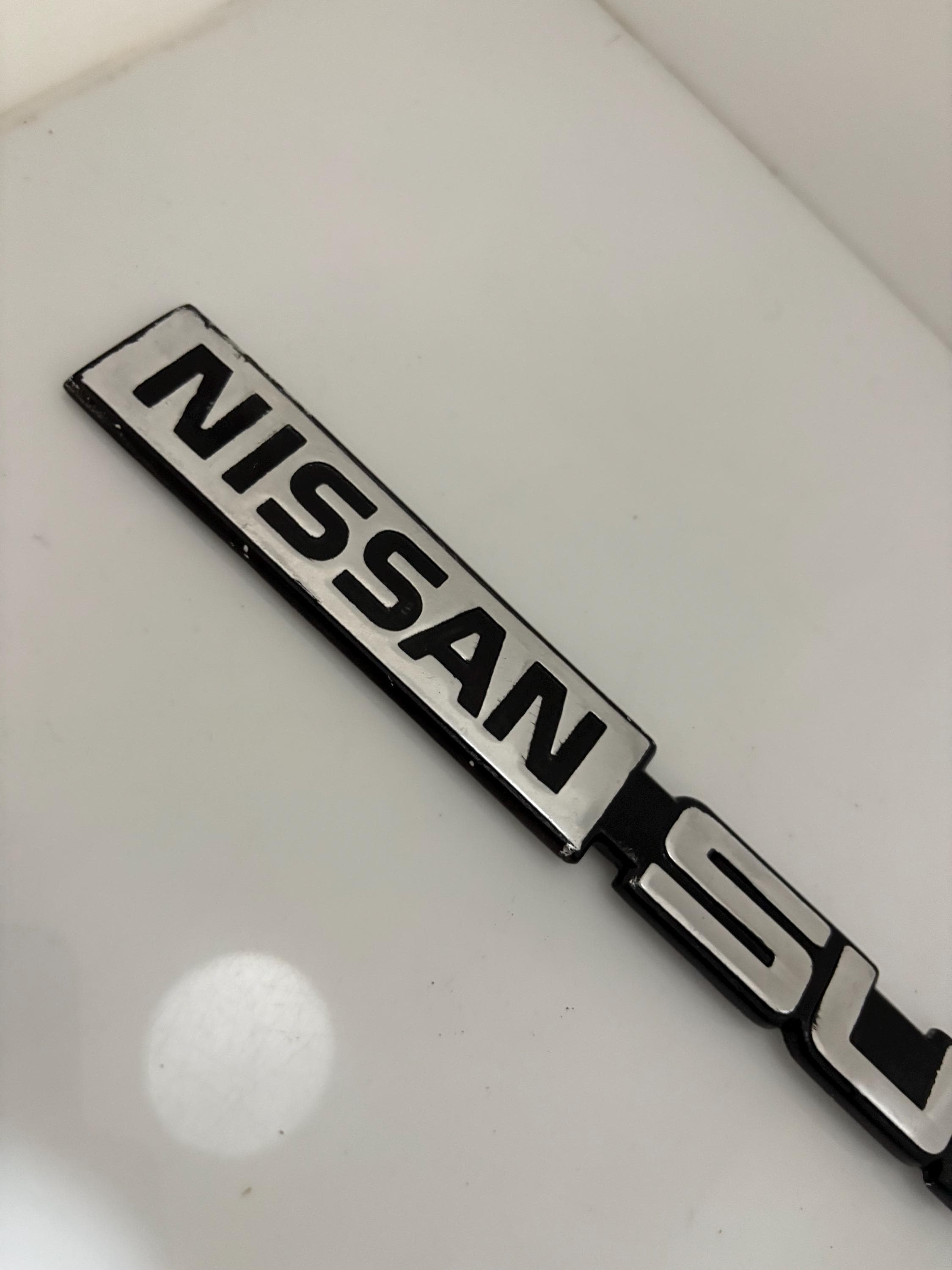Fit Nissan Sunny B11 Trunk Lid Emblem Badge Rear Emblem Handmade
