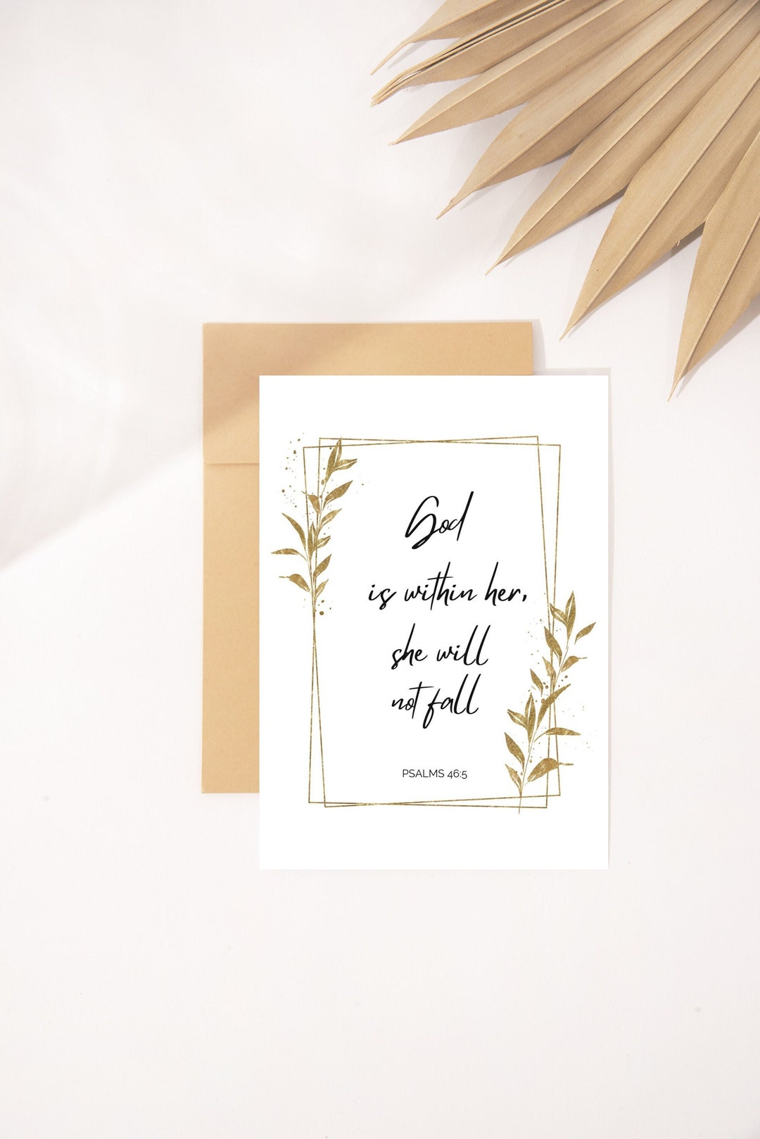 Scripture Greeting Card, Printable Card, Faith Based, Christian Card ...