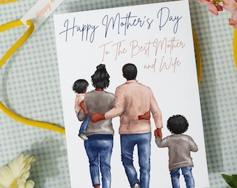 Black Mother’s Day Card, Digital Mother’s Day Card, African American Mothers, Black Moms Matter, Black Mom Gift, Black Girl Mom, Afro Mom