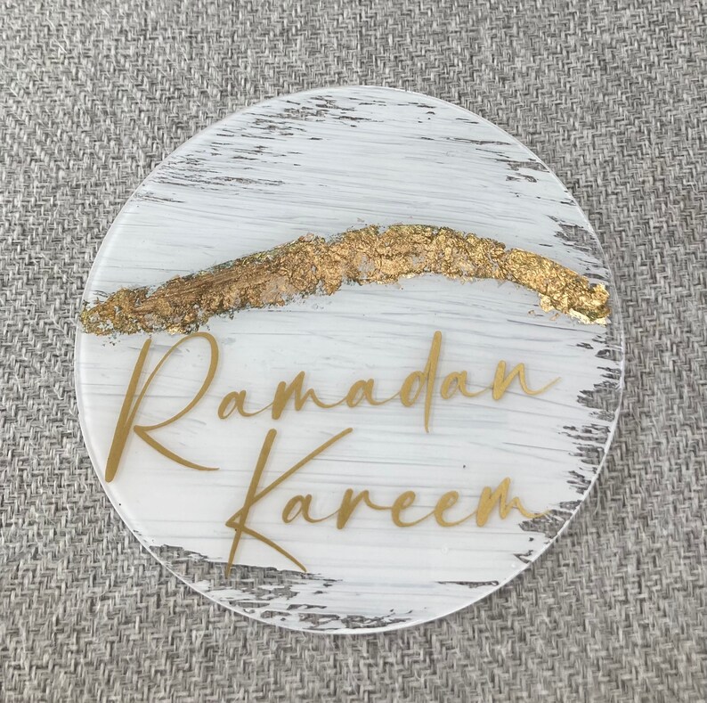 Ramadan Magnets Acrylic Magnets Ramadan Favors Ramadan Magnet Gift Acrylic Fridge Magnet Ramadan Gift Acrylic Magnet Favor White