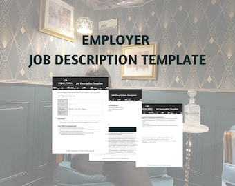 Job Description Template | Hiring Tool for Small Business Owners