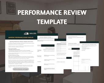 Performance Review Template | Downloadable PDF Template for Employers