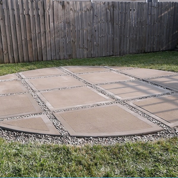 Circular Concrete Patio Plans