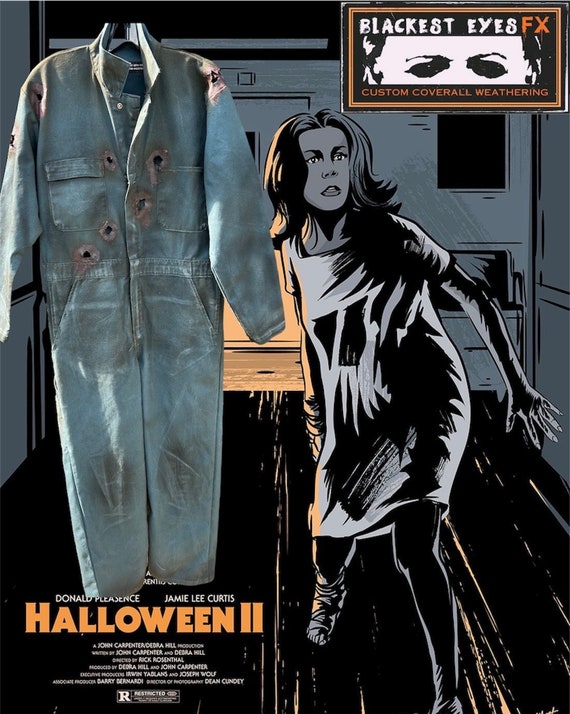 レディース HANA YAGI-COVERALLS/BLACK×WHITE②