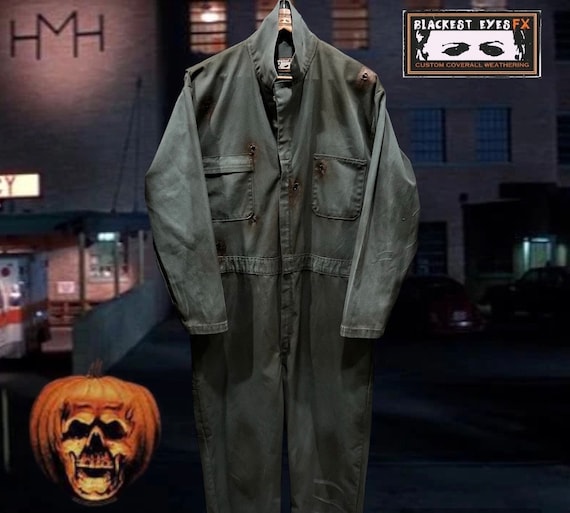 HANA YAGI-COVERALLS/BLACK×WHITE② Halloween 2 Coveralls - Etsy