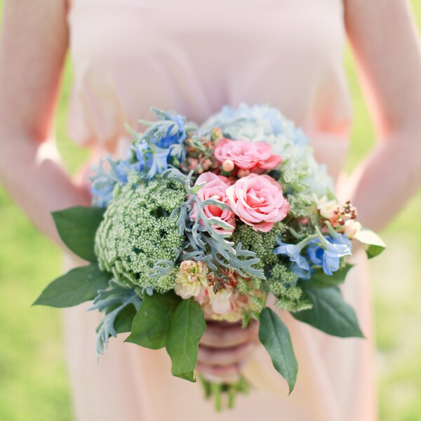 Fresh Flower Bouquet Etsy