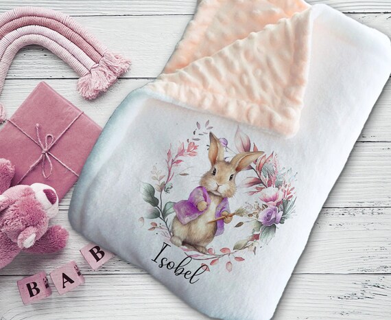 Rabbit blanket baby hotsell