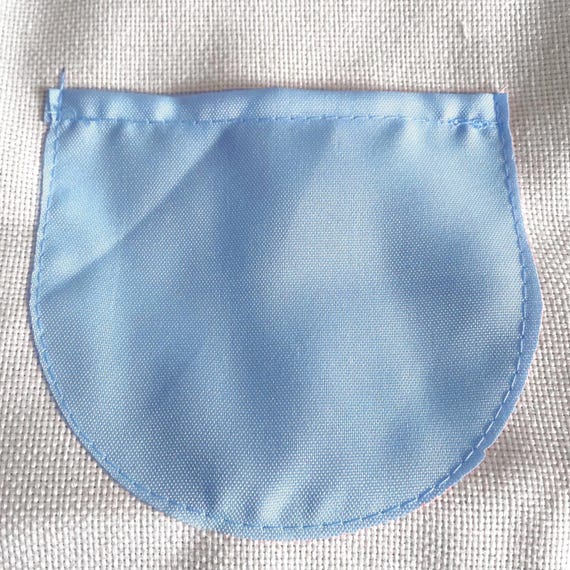 Tablier Enfant Personnalisé Motif Tracteur Ferme + Toque Chef - Ensemble Pâtisserie Lin Bleu