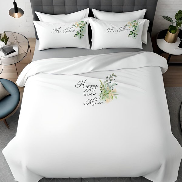 Wedding Bedding Etsy