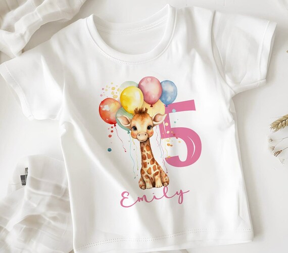 Giraffe t shirt deals