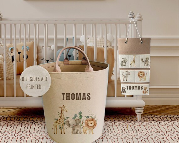 Personalised toy basket discount