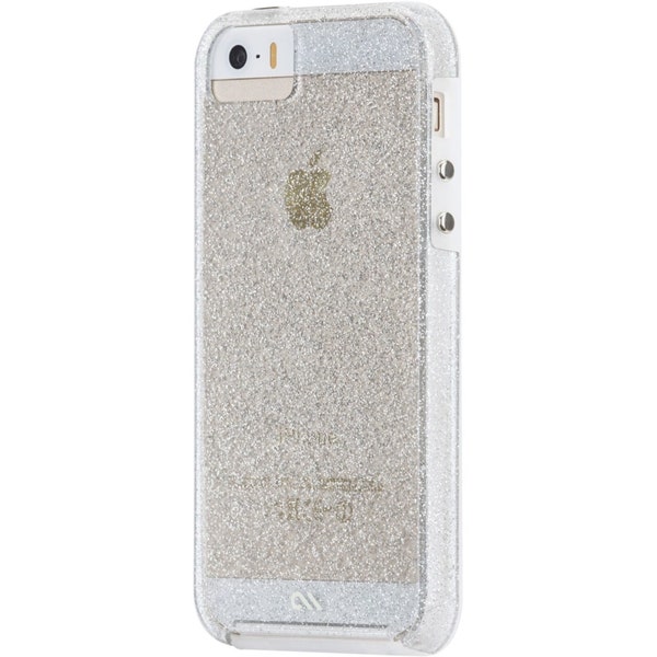 Case-mate Case Naked Tough Sheer Glam For Apple Iphone 5 5s Se - Clear Gold