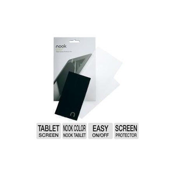 Barnes & Noble H15201-ltr-1 Clear Screen Film Kit For Nook Color And Nook Tablet