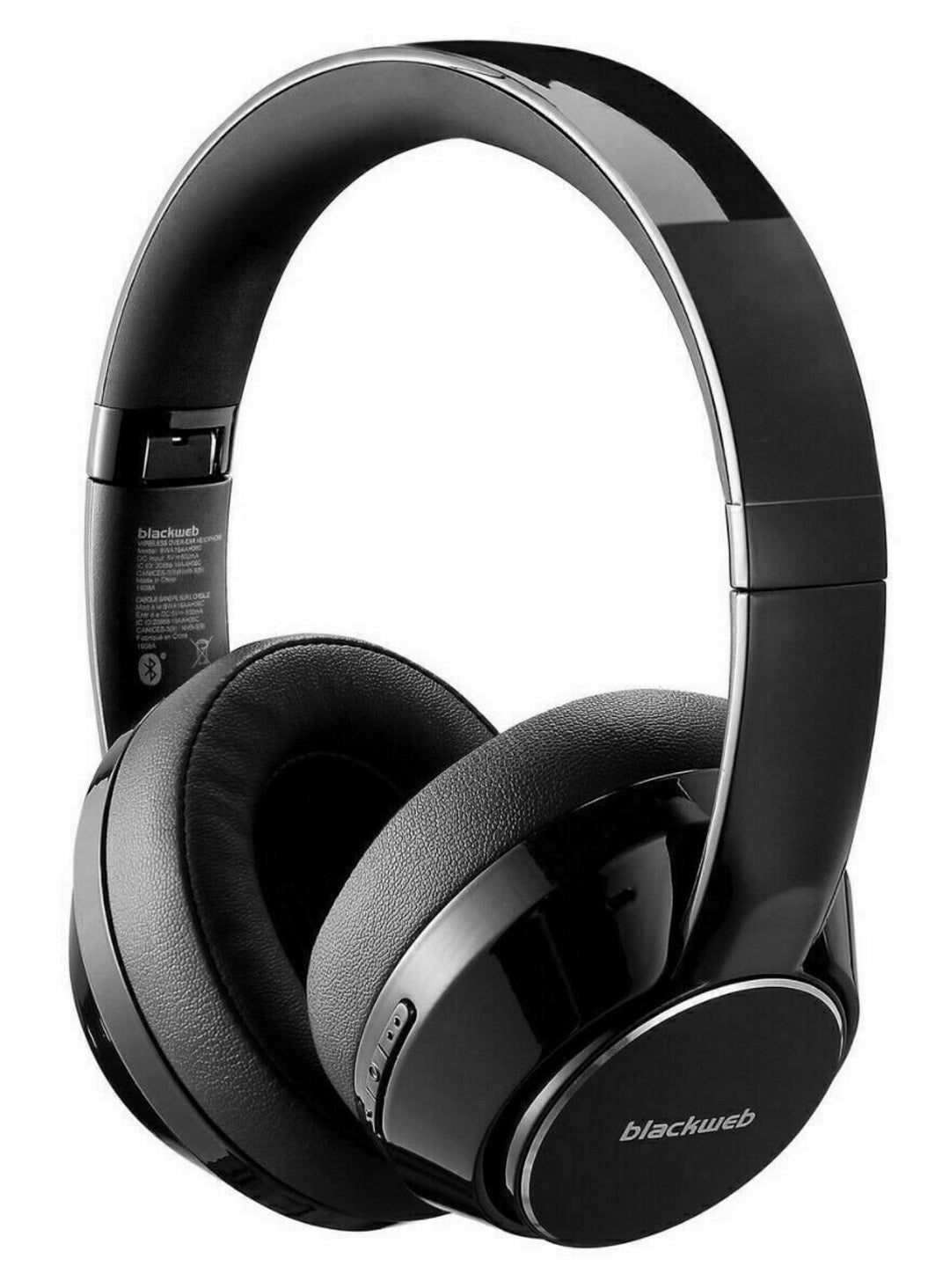Blackweb Wireless Overear Headphones Bluetooth Foldable Etsy