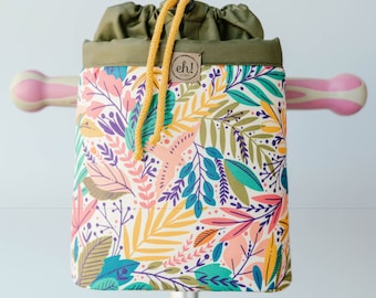 Bolsa para bicicleta y patinete infantil AUTUMN MEADOW I Bolsa para manillar I Regalo para niña y niño I Accesorio para bicicleta de equilibrio I Bolsa de ciclismo para niños