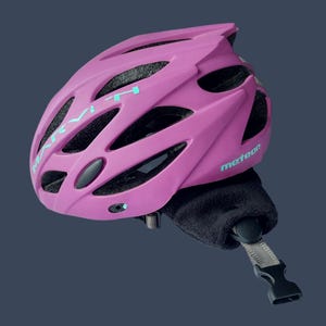 Fahrradhelm Ohrwärmer I Fleece Ohrenschützer für Winterfahrten | Thermo-Fahrradhelmbezug – Winter-Fahrradhelmwärmer – isoliert Bild 7