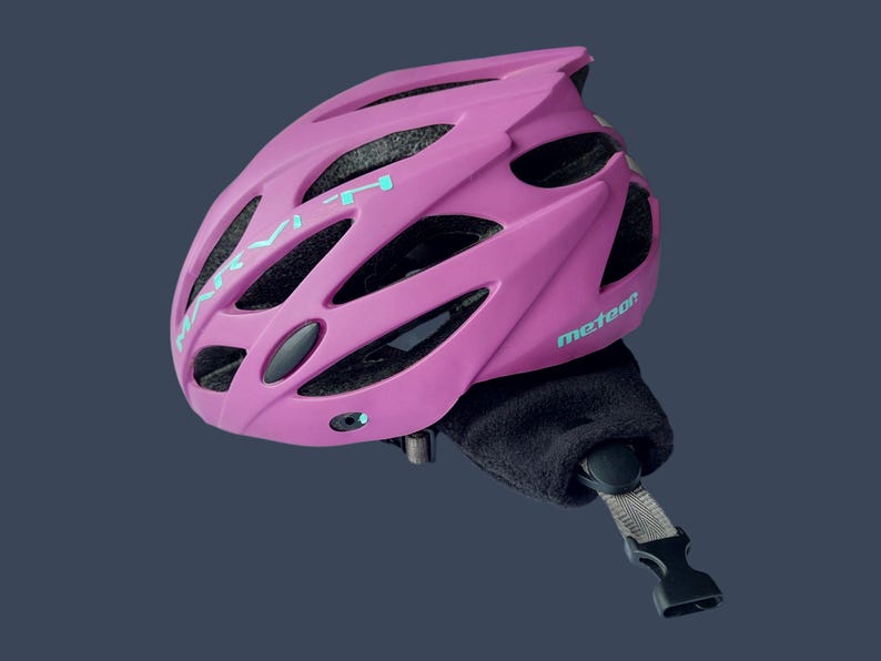Fahrradhelm Ohrwärmer I Fleece Ohrenschützer für Winterfahrten | Thermo-Fahrradhelmbezug – Winter-Fahrradhelmwärmer – isoliert Bild 7