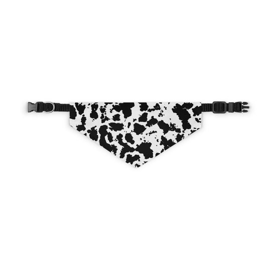 Cow Print Pet Bandana Collar