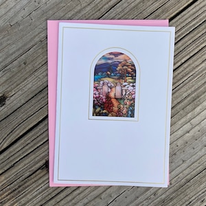Biglietto d'auguri per acchiappasole da giardino / per tutte le occasioni / Vuoto