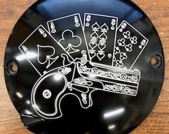 Couverture du Derby Sportster Aces et Eights