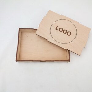 Check Holder, Wooden Check Presenter