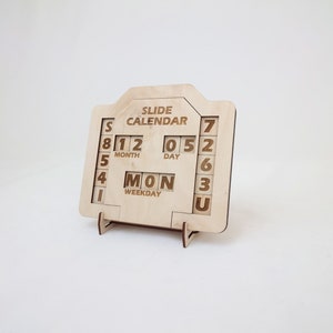 Daily Calendar Brain Teaser Puzzle