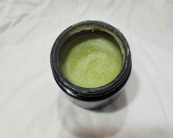 Bálsamo casero para barba, cera natural para peinar con manteca de karité, frasco de 28 g