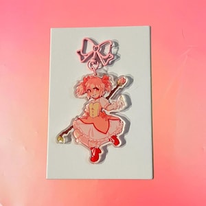 Madoka Magica keychains - Madoka Kaname