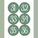 Editable Student Desk Numbers Printable - Etsy