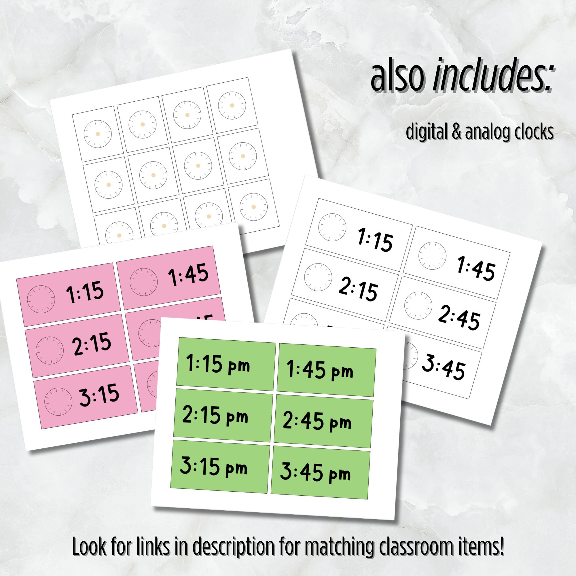 Classroom Schedule | Bright Editable Canva Template | Classroom ...