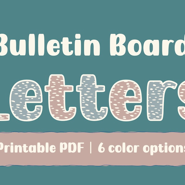 Display Lettering - Etsy UK