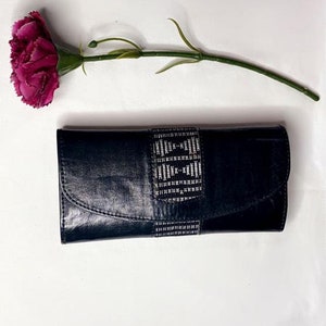 Portafoglio Pochette 100% PELLE / Regalo/Contenitore/ Porta carte/ Porta libretto degli assegni