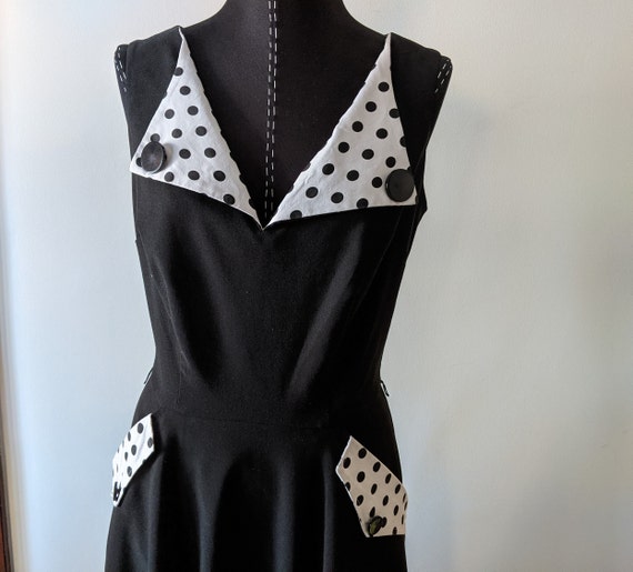 Vintage Tatyana Retro Style A-Line Midi Dress-Med… - image 6