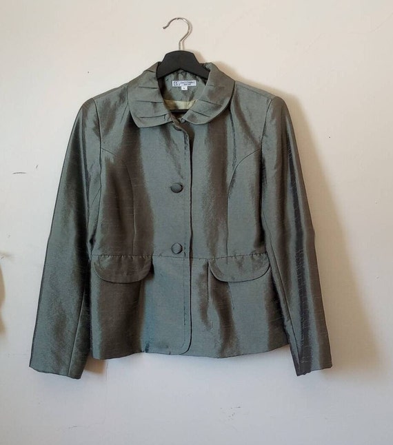 Grace chuang hotsell silk jacket