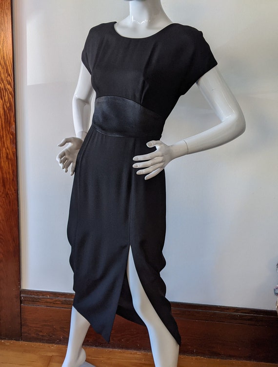 Vintage Donna Ricco New York Midi Dress-6P - image 4