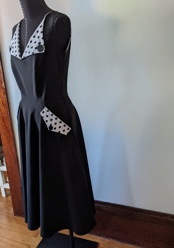 Vintage Tatyana Retro Style A-Line Midi Dress-Med… - image 4