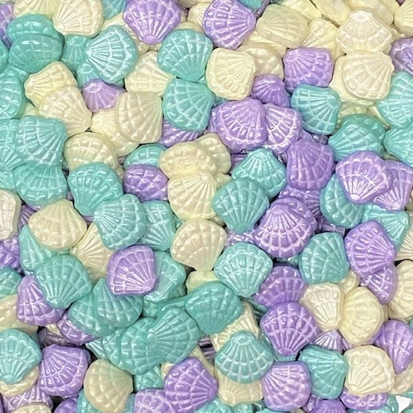 16oz Seashell (clam style) Sprinkles - 1lb bag