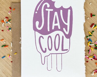 Stay Cool Greeting Card