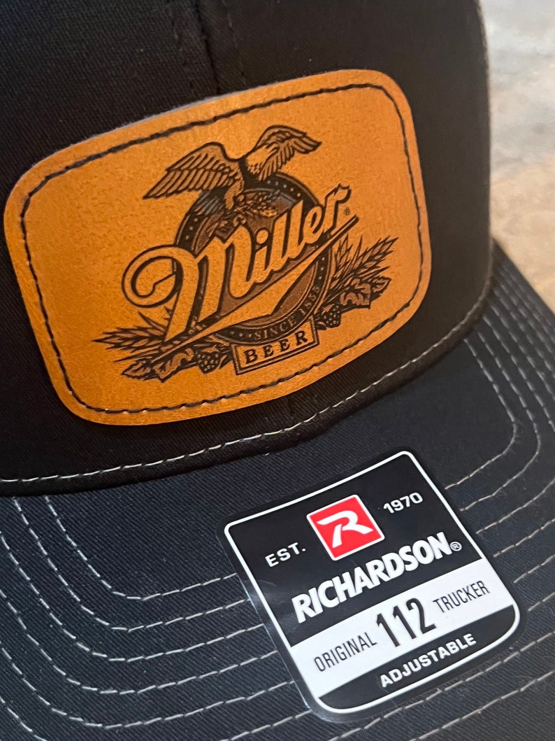 Beer Leather Patches, Patches for Caps, Leather Hat Patch, Beer Patch, Beer Drinker Gift, Iron