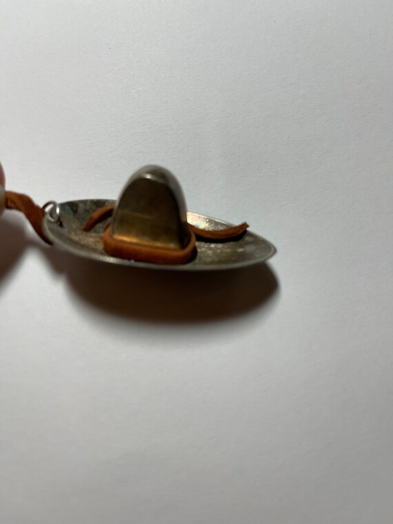 Spoon necklace, hat shape. - image 5